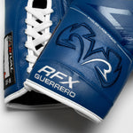 Luvas de Boxe Rival RFX Guerreiro Pro Fight SF-H Azul 10 Oz-Combat Arena