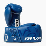 Luvas de Boxe Rival RFX Guerreiro Pro Fight SF-H Azul 10 Oz-Combat Arena