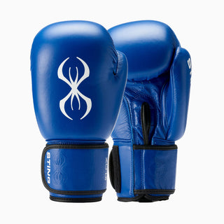 Luvas de Boxe Sting Competition Aprovado World Boxing Azul 