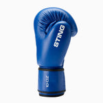 Luvas de Boxe Sting Competition Aprovado World Boxing Azul 
