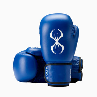 Luvas de Boxe Sting Competition Aprovado World Boxing Azul 