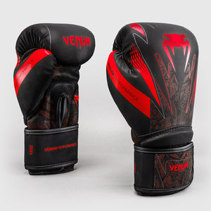 Luvas de Boxe Venum Impact Amazonia Reborn Preto-vermelho-Combat Arena
