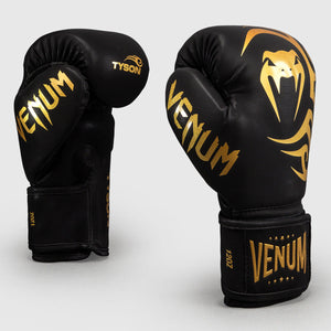 Luvas de Boxe Venum x Mike Tyson Replica Preto-dourado-Combat Arena