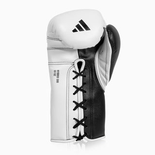 Luvas de Boxe Adidas Hybrid 500 Prós e contras Atacadores Preto-e-branco 