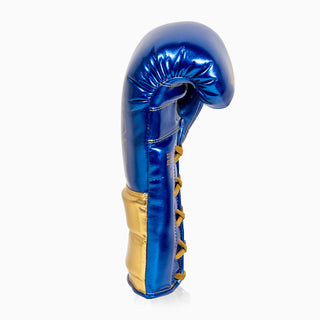 Luvas de Boxe Adidas Hybrid 500 Prós e contras Atacadores Azul-dourado 