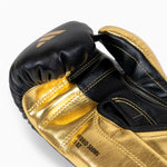 Luvas de Boxe Adidas Hybrid 500 Pro com Velcro Preto-ouro 