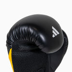 Luvas de Boxe Adidas Speed Tilt 200 WAKO 10 Oz Preto-amarelo-branco 