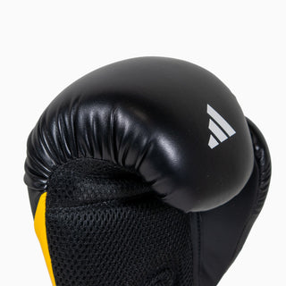 Luvas de Boxe Adidas Speed Tilt 200 WAKO 10 Oz Preto-amarelo-branco 