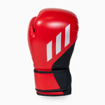 Luvas de Boxe Adidas Speed Tilt 200 WAKO 10 Oz Vermelho-preto-prata 