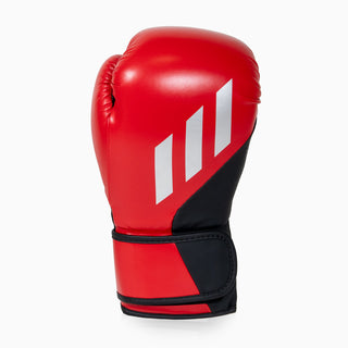 Luvas de Boxe Adidas Speed Tilt 200 WAKO 10 Oz Vermelho-preto-prata 