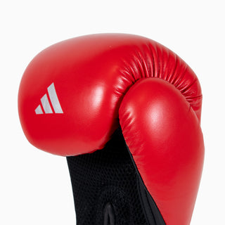 Luvas de Boxe Adidas Speed Tilt 200 WAKO 10 Oz Vermelho-preto-prata 