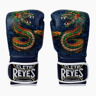 Luvas de Boxe Cleto Reyes Fiber Kukulkán Azul 