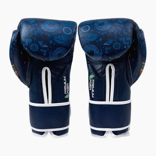 Luvas de Boxe Cleto Reyes Fiber Kukulkán Azul 