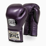 Luvas de Boxe Cleto Reyes Professional CB2 Viola com cordões 