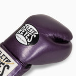 Luvas de Boxe Cleto Reyes Professional CB2 Viola com cordões 