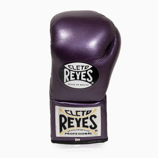 Luvas de Boxe Cleto Reyes Professional CB2 Viola com cordões 