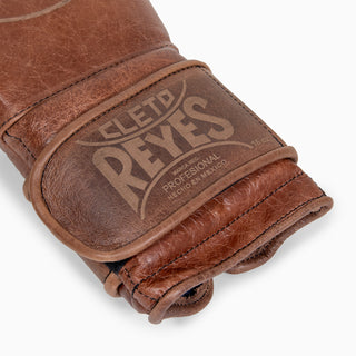 Luvas de Boxe Cleto Reyes Sparring CE6 Vintage Castanho 