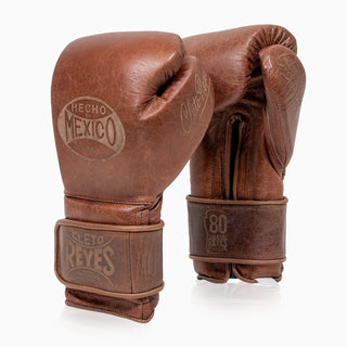 Luvas de Boxe Cleto Reyes Sparring CE6 Vintage Castanho 