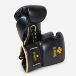 Luvas de Boxe Di Nardo Undercover com Atacadores Preto-ouro 