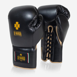 Luvas de Boxe Di Nardo Undercover com Atacadores Preto-ouro 
