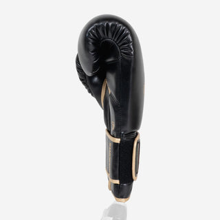 Luvas de Boxe Di Nardo Undercover com Velcro Preto-ouro 