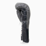 Luvas de Boxe Di Nardo com atacadores 16 Oz Cinzento-preto 
