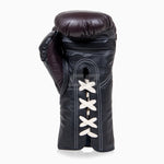 Luvas de Boxe Di Nardo com atacadores Borgonha-Preto 14 oz 