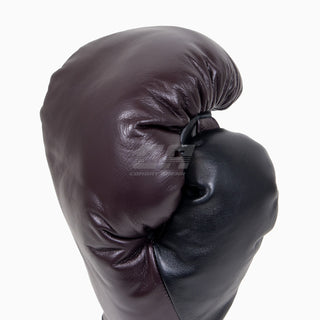 Luvas de Boxe Di Nardo com atacadores Borgonha-Preto 14 oz 