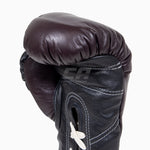 Luvas de Boxe Di Nardo com atacadores Borgonha-Preto 14 oz 