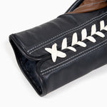 Luvas de Boxe Di Nardo com atacadores Castanho Preto 10 Oz 