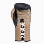 Luvas de Boxe Di Nardo com atacadores Preto-Bege 12 oz 