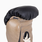 Luvas de Boxe Di Nardo com atacadores Preto-Bege 12 oz 