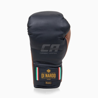 Luvas de Boxe Di Nardo com atacadores Preto-Castanho 16 oz 