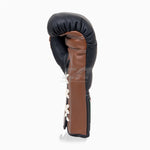 Luvas de Boxe Di Nardo com atacadores Preto-Castanho 16 oz 