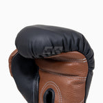 Luvas de Boxe Di Nardo com atacadores Preto-Castanho 16 oz 