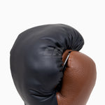 Luvas de Boxe Di Nardo com atacadores Preto-Castanho 16 oz 