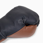 Luvas de Boxe Di Nardo com atacadores Preto-Castanho 16 oz 