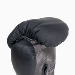 Luvas de Boxe Di Nardo com Velcro 12 Oz Preto-prata escuro 