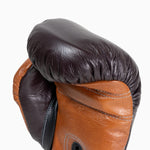 Luvas de Boxe Di Nardo com Velcro 14 Oz Borgonha-conhaque 