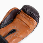 Luvas de Boxe Di Nardo com Velcro 14 Oz Borgonha-conhaque 