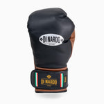 Luvas de Boxe Di Nardo com Velcro 16 Oz Preto-castanho 