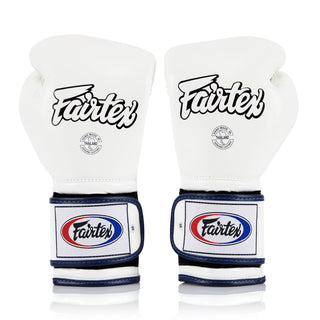 Luvas de Boxe Fairtex Mexican Estilo BGV9 Branco 