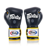 Luvas de Boxe Fairtex Mexican Estilo BGV9 Azul-amarelo 