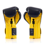 Luvas de Boxe Fairtex Mexican Estilo BGV9 Azul-amarelo 