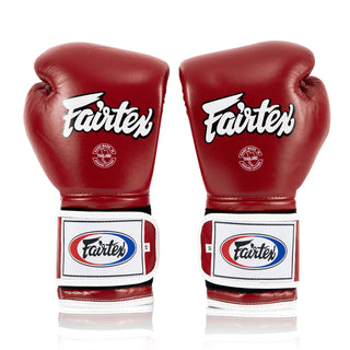 Luvas de Boxe Fairtex Mexican Estilo BGV9 Vermelho-branco 