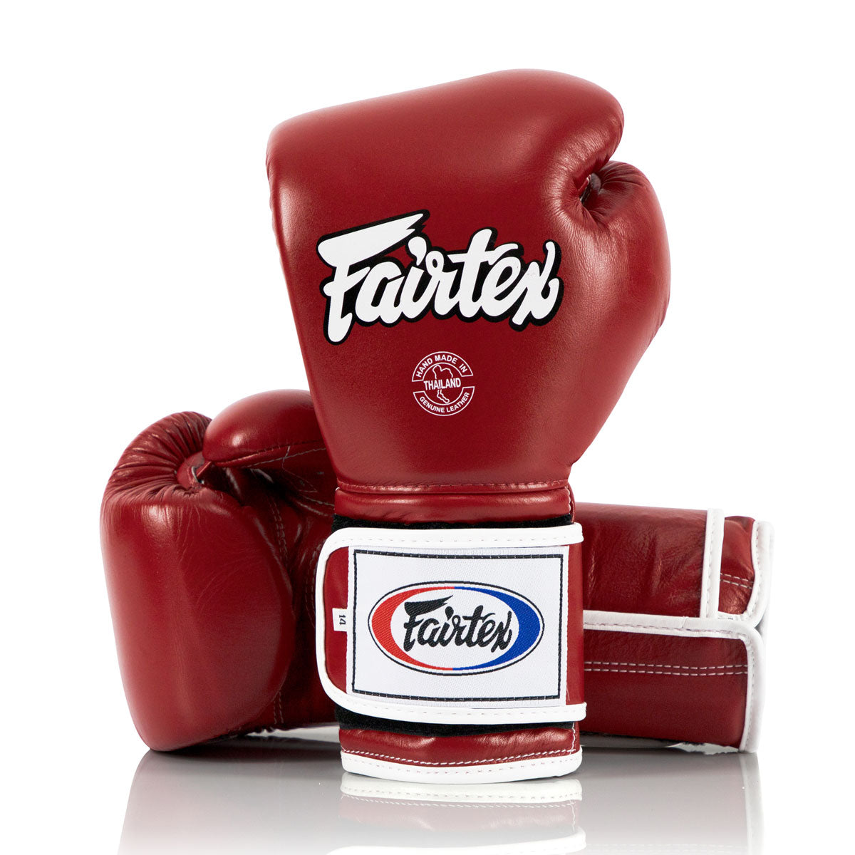 Luvas de Boxe Fairtex Mexican Estilo BGV9 Vermelho-branco 