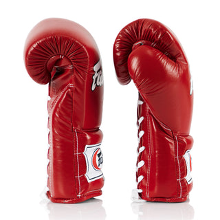 Luvas de Boxe Fairtex PRO Treinamento Mexican Estilo BGL7 Vermelho 