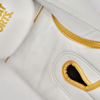 Luvas de Boxe Leone DNA Premium GN002 Branco