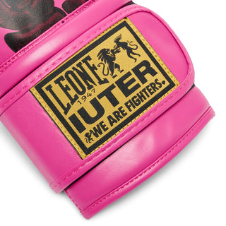 Luvas de Boxe Leone Iuter GN01IU Fúcsia 