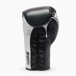 Luvas de Boxe Leone Shock Pro com atacadores GN057L Preto 